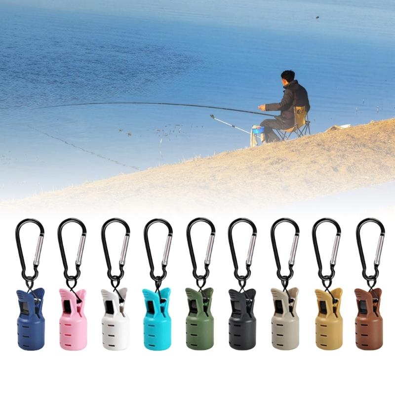 9Pcs Squid Jigs Baits Protector Squid Jigs Hook Protector Case Fishing Tool Squid Jigs Cover Protector With Carabiner