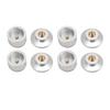 4Pcs Speaker Isolation Feet Pad Aluminum Alloy Shock Absorber Speaker Spike Pad for Subwoofer