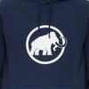 Mammut Свитшот с принтом логотипа, дышащий, с длинным рукавом, мужской, цвет Глубокий синий 1014-04391