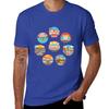 Wes Anderson Films Icon Illustrations T-Shirt anime aesthetic clothes vintage Men's t-shirts