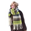 Women's Autumn Winter Warm Scarf with Gloves