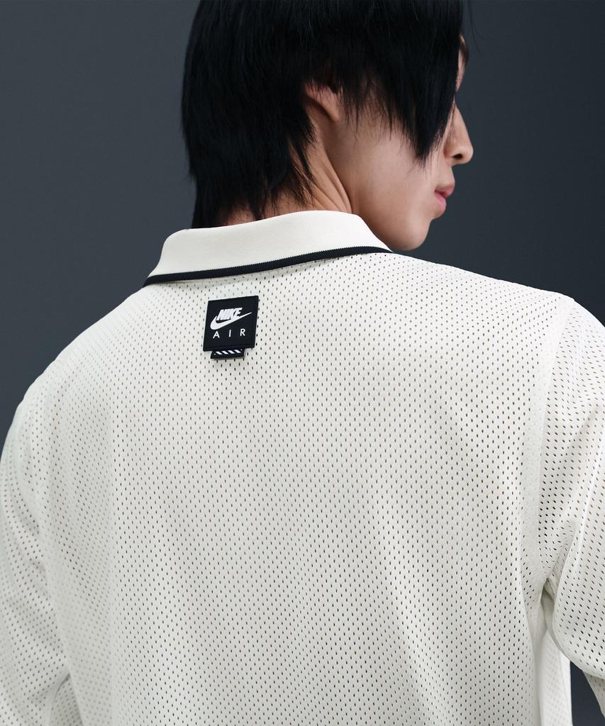 NIKE Air Football Jersey - Sail: Black / Hj0304-133
