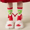 New Year Gifts Christmas Magnetic Stocking With Hands Cartoon Xmas Socks  Streetwear
