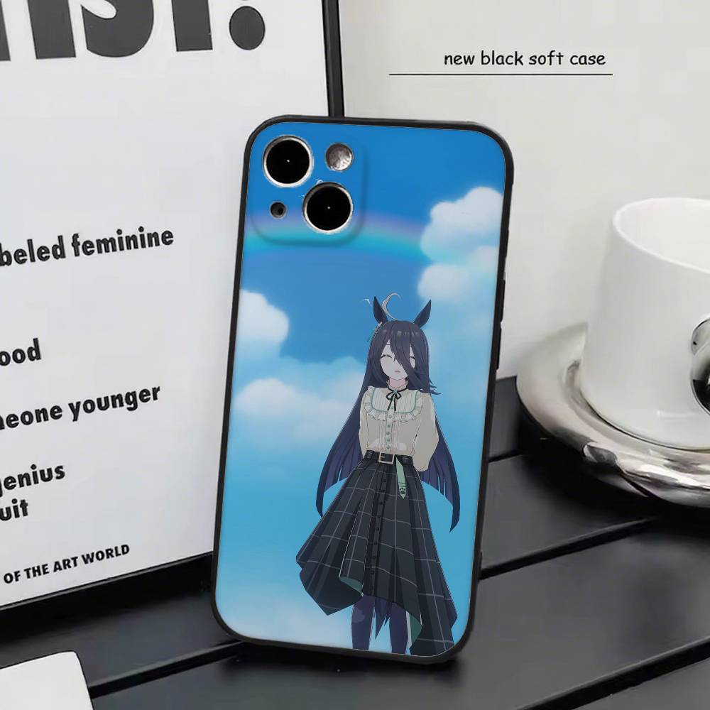 Чехол для телефона Manhattan Cafe Anime U-Uma Musume Pretty Derby Силиконовый Мягкий Для IPhone 17 Air 16 15 14 13 12 11 Plus Pro Max Plus