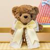 Teddy Cute Couple Bear Keychain Adorable Plush Bear With Bow Tie Decoration