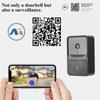 Умный беспроводной видео дверной звонок, цифровой визуальный домофон, WI-FI дверной звонок, водонепроницаемая электронная камера безопасности для швейцара