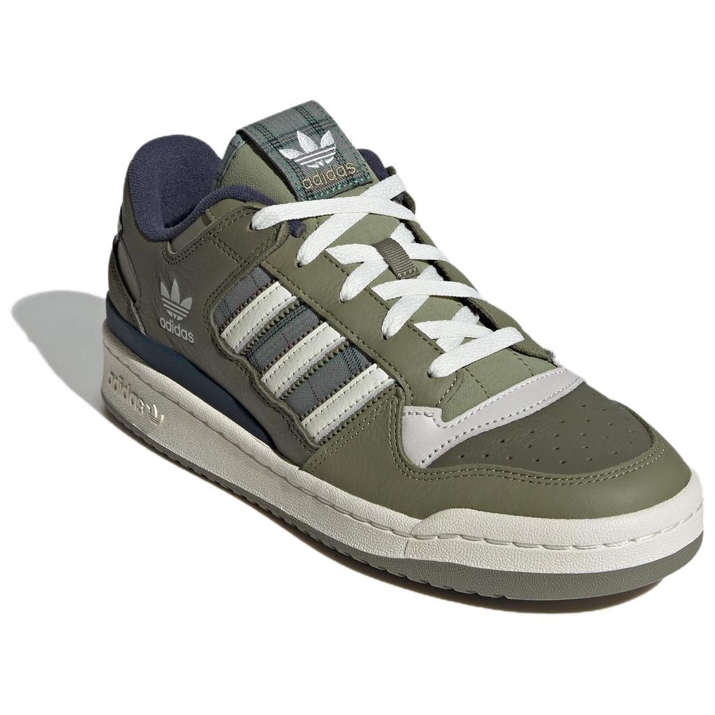 adidas Forum Low CL Green Oxidized Unisex Sneakers Off-White Shadow-Red JH9596