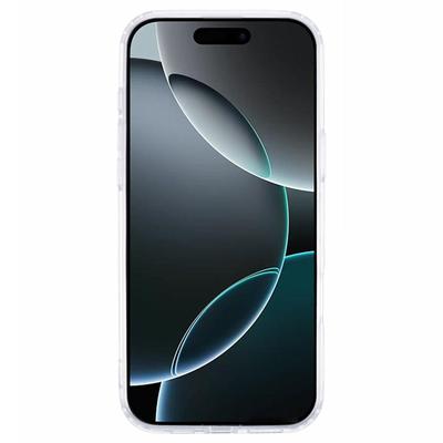 Для iPhone 16 Pro Max Прозрачный чехол Акрил+ТПУ Чехол для телефона Совместимый с MagSafe