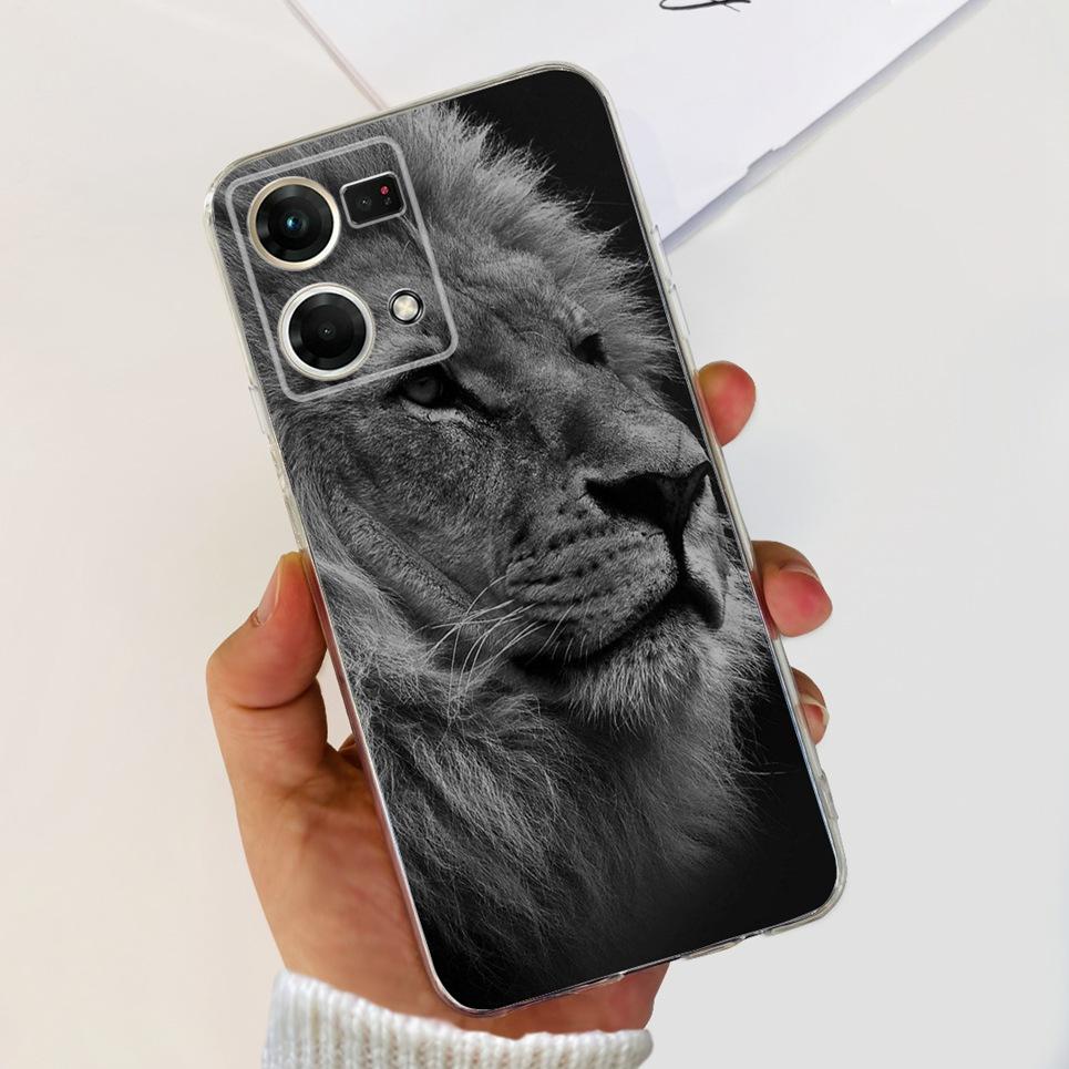 Чехол для Oppo Reno7 4G CPH2363 Oppo Reno7 Lite 7Z Красивый Рисованный Чехол Мягкий ТПУ Чехол для Телефона Для Oppo Reno 7 5G 7Pro Задняя Крышка