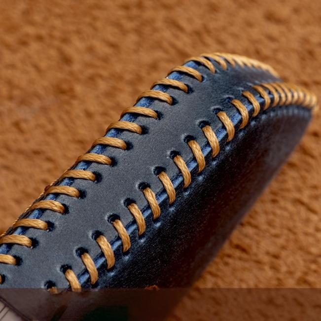 Кожаный чехол для ключа автомобиля, держатель, брелок для Hyundai Grandeur HG Седан Santa Fe 3DM Grand SantaFe 2018 IX45 EQUUS Azera Genesis G80