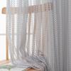 Yousheng Sheer Curtains Универсальные толстые полиэстеровые прозрачные вуали для оформления оконных занавесок для дома