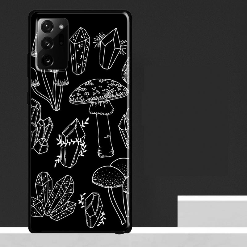Коттеджкор Магический Гриб Лягушка Луна Чехол Для Samsung Galaxy S25 Ultra S21 S22 S23 S24 Ultra S9 S10 S20 Plus S25 FE Чехол На Телефон