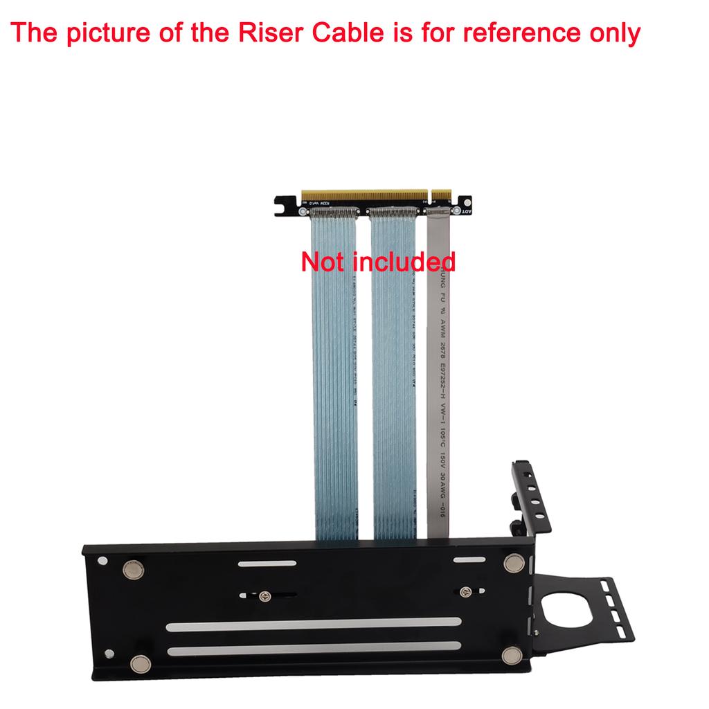 Держатель для видеокарты PCI-E 5.0 X16 Вертикальная подставка для GPU из алюминиевого сплава Держатель для видеокарты ПК Подставка для корпуса компьютера