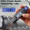 Высокоточный цифровой штангенциркуль для измерения глубины рисунка протектора шин. Малая шкала для определения рисунка протектора шин. Т-образный штангенциркуль.