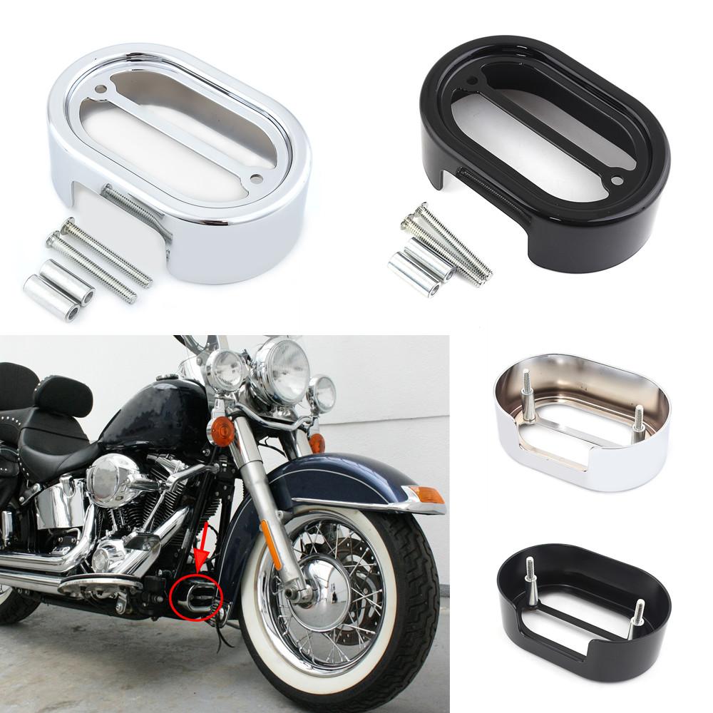 Хромированная/Черная Крышка Регулятора Напряжения Для Harley Softail Breakout Fat Boy Heritage Rocker CVO 2001-2017 Мотоаксессуары