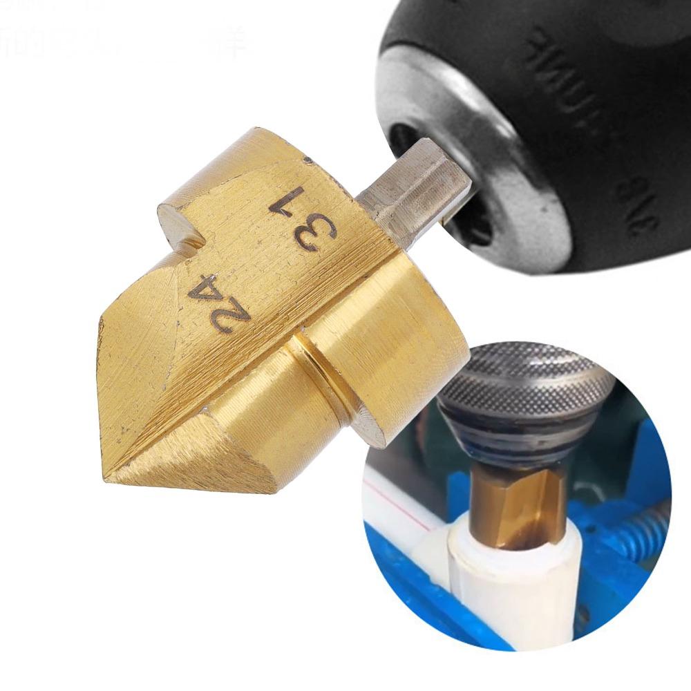 24-31mm Blade Diameter Stepped Drill Bit 1/4 Inch Shank Hole Opening Drill Water Pipe Drilling