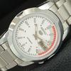 АВТОМАТИЧЕСКИЕ ВИНТАЖНЫЕ ОТРЕМОНТИРОВАННЫЕ МУЖСКИЕ ЧАСЫ SEIKO 5 ЯПОНИЯ БЕЛЫЙ ЦИФЕРБЛАТ a445906-1
