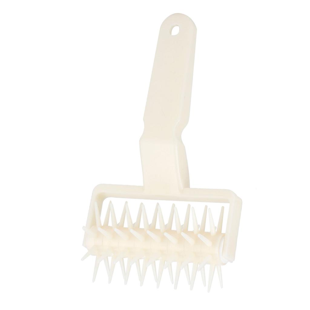 DIY Plastic Pizza Cookies Dough Roller Pastry Pie Needle Wheels Cutter Cake Bread Hole Punch Baking Tools