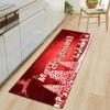 Christmas Kitchen Sand Carpet Doormat Long Floor Mat