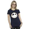 Disney Womens/Ladies The Nightmare Before Christmas Jack Face Cotton T-Shirt