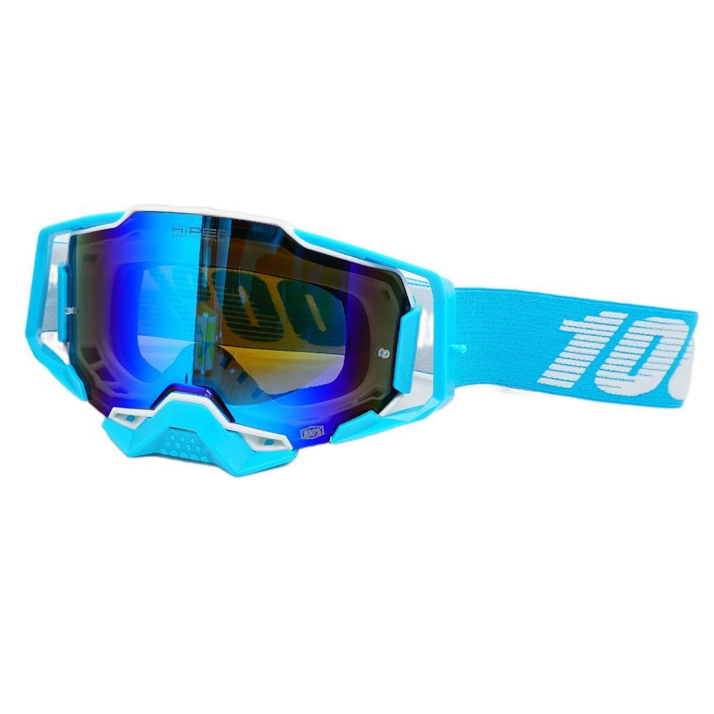 100% new model100Motorcycle goggles with high-definition windproof and shatterproof quick-release lenses for riding and off-road sports