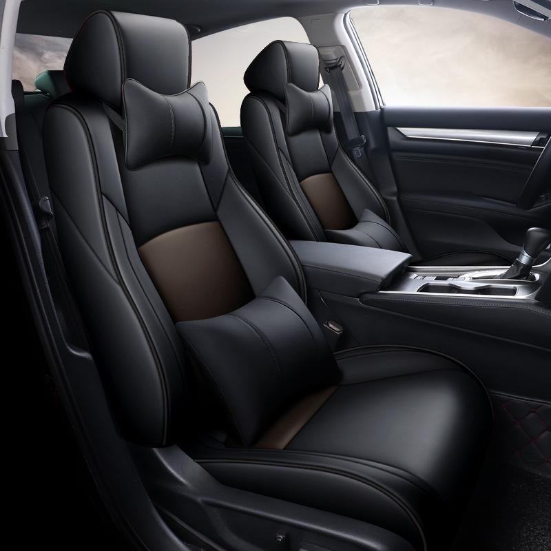 XM Tenth-Gen Accord Custom Full Leather Sports Seat Cover - All-Season Cushion