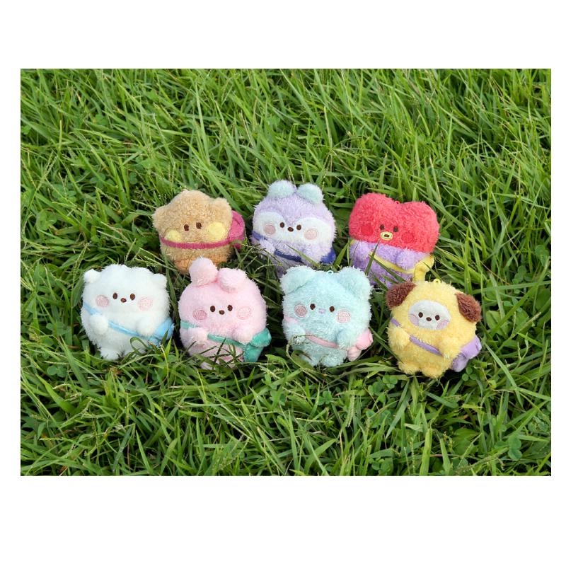 BTS BT21 Официальный Minini PONPON Enjoy Мягкий брелок