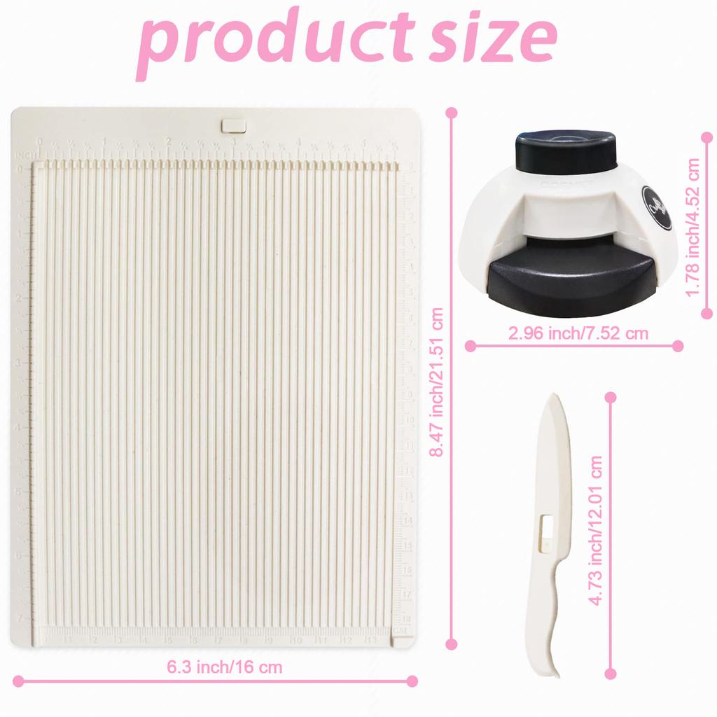Scoring Board Envelop Making Kit Maker Cutter Board Stylus Tool Corner Puncher Rounder Tab Planner Puncher Craft Paper Cutter