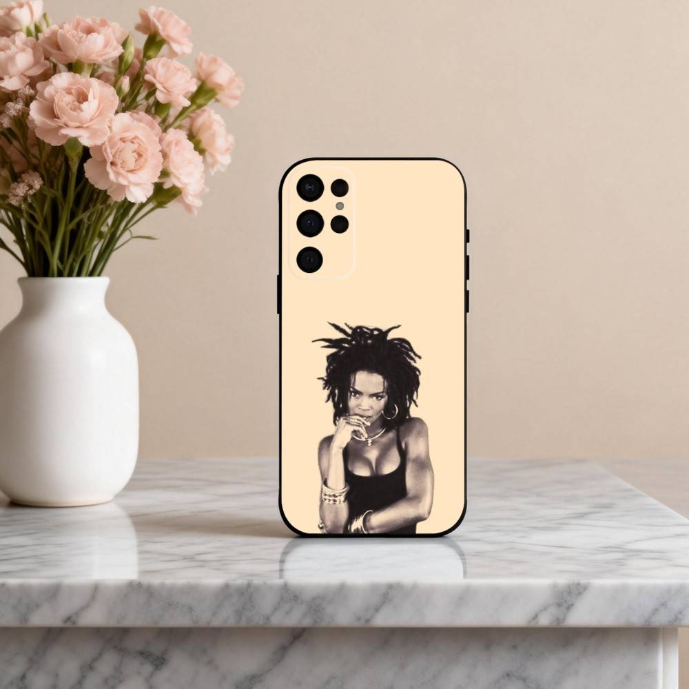Singer L-Lauryn-N H-Hill-L Phone Case For Samsung S25,S24,S21,S22,S23,S30,Ultra,S20,Plus,Others Soft Black Case