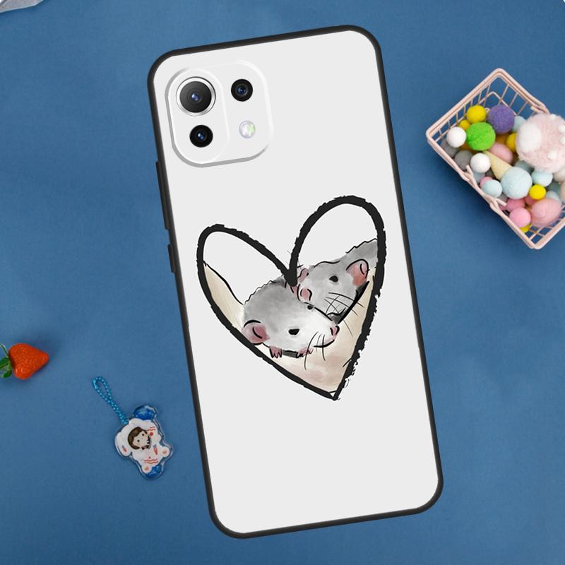 Чехол Крыса Мышь Для POCO F5 X3 X5 Pro X4 F4 GT C40 M5s F3 Чехол Для Xiaomi 13 12 Lite 12T 11T Pro 12X
