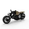 Мини-мотоцикл Строительные блоки Мотоцикл Moc Велосипед Транспортное средство Гонки Сборная модель из мелких деталей Детская игрушка Подарок на день рождения