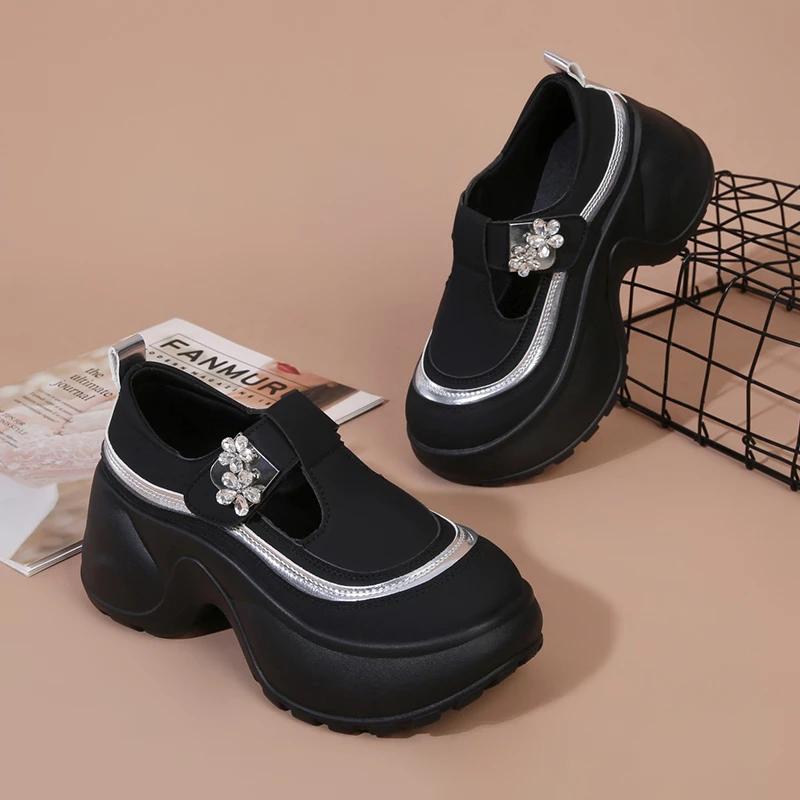 Модная платформа, полая сумка с туфлями папы баотоу, поношенная, лето 2025, новинка