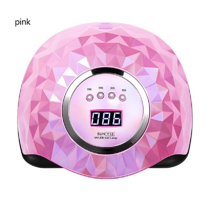 600W UV LED Nail Lamp High Quality Nail Dryer Lamp with Automatic Sensor LED Light 4 Timer Professional Manicure Pedicure Nail Epuipment