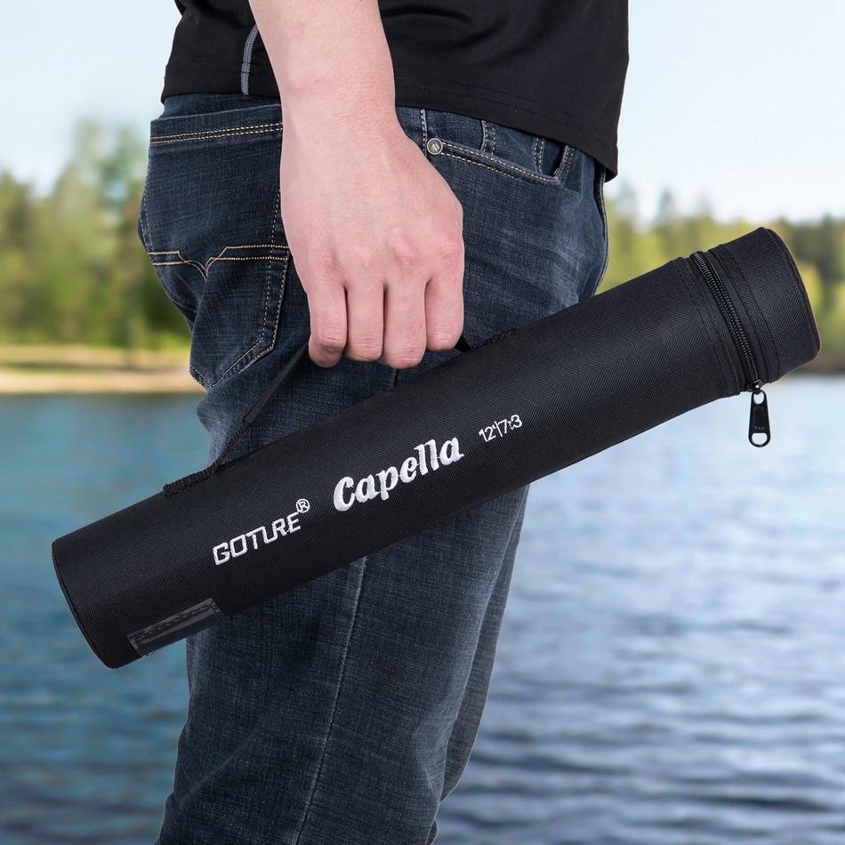 GOTURE 12-футовая классическая удочка Tenkara нахлыстом, комбинированная, супер легкая, портативная удочка для форели из углеродного волокна IM8 с набором приманок для лески