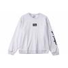 Li Ning Skateboard Series Fun Print Sports Crewneck Sweatshirt Men Sweatshirt Light-Gray AWDR477-4