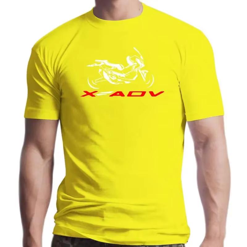 N2024 Short Sleeve Print Men Tee Shi New Japan Motorcycle T-Shirt for Bike Hon X Adv Tshirt Motorcycle Moto Scooter X-Advme