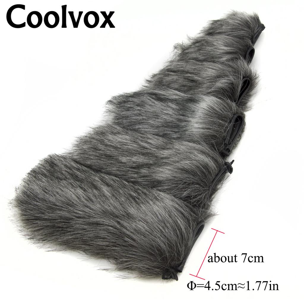 Ветрозащитный свитер для интервью, микрофона, камеры, уличной съемки фильмов и телевидения, микрофон, меховой ветрозащитный чехол-муфта