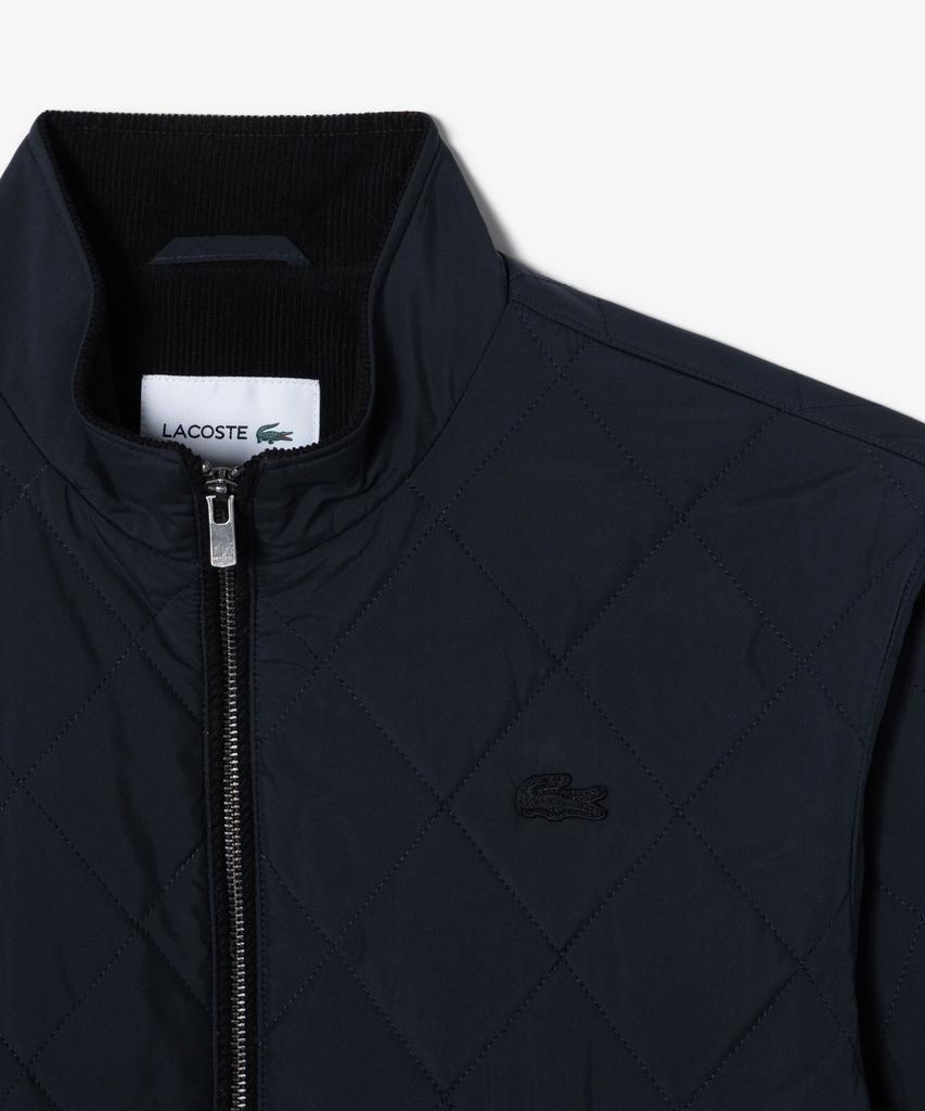 LACOSTE Men'S High-Neck Diamond Quilted Padded Jacket Bh970E-56N Hde