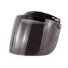 Motorcycle Enthusiasts Helmet Visor Shield PC Lens 3-Snap Design Open Face Visor