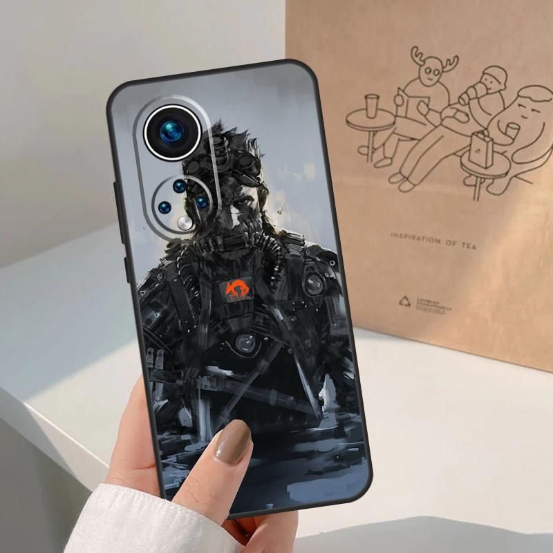 Чехол Metal Gear Solid для Honor Magic 7 6 5 Lite Чехол для Honor 200 400 Pro 50 70 90 X9 X8a X8b X9a X9b X9c