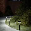 VidaXL Solar Path Lights and Ground Stakes 12 Pcs White, Solar Path Lighting, Solar Garden Light, 4008190