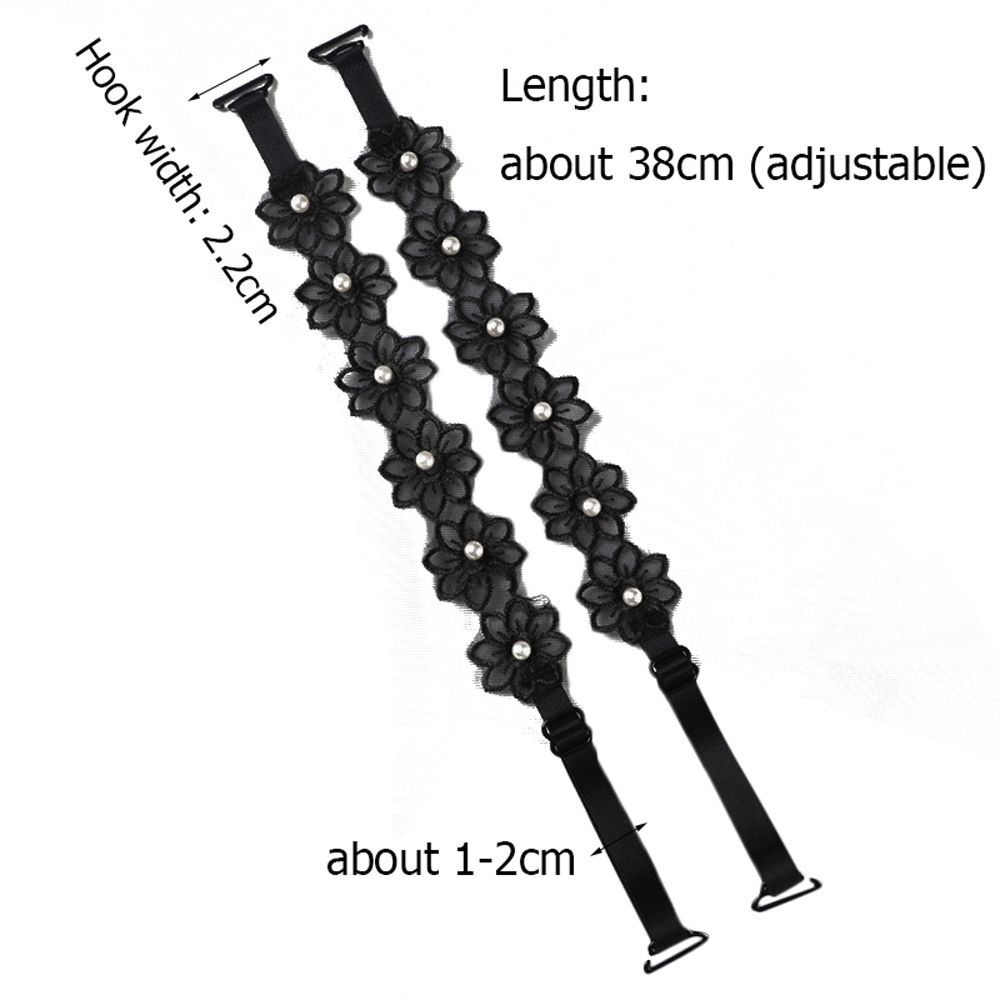 Жемчуг Силиконовый Невидимый Цветок Плечевой Бретель Аксессуары Для Бюстгальтеров Женский Пояс Для Бюстгальтера Бретели