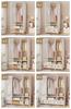Веллихор Большая вместимость Легко собирается Тканевый органайзер для хранения одежды Пылезащитный и ящик для хранения одежды Чехол для шкафа Одинарный Белый Гардероб, Шкаф, Стойка,