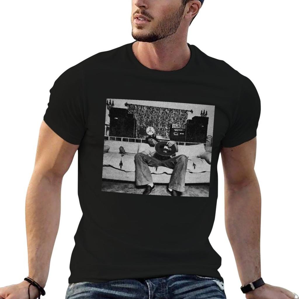 Rick Danko Lounging TShirt Large Size Loose Casual Tee