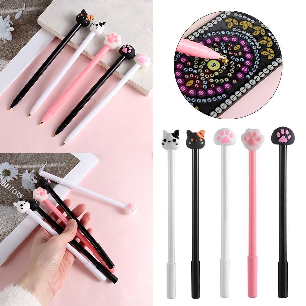 Cartoon Crafts Embroidery Cat Claw Pens Point Drill Pen 5D Diamond Painting Cross Stitch