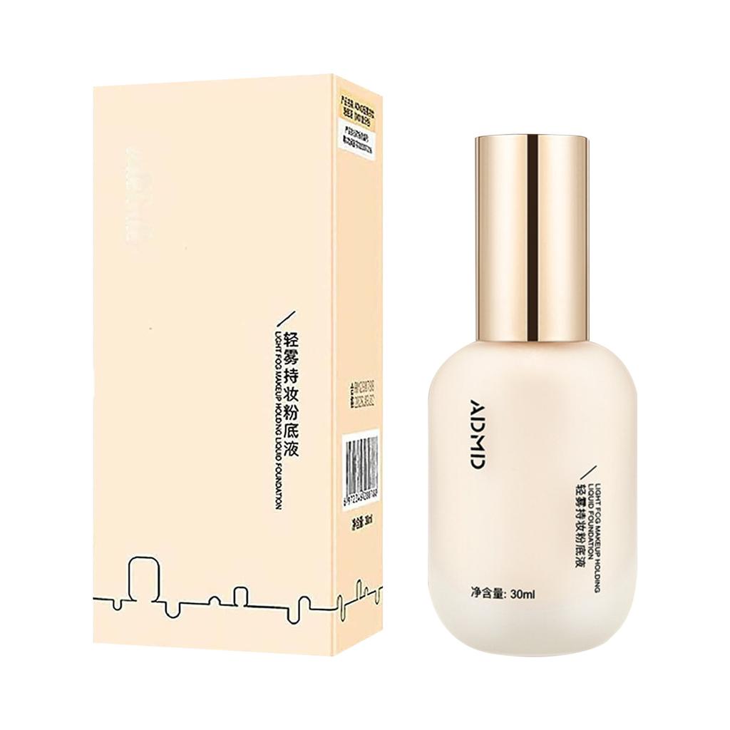 30ml Moisturising Waterproof And Lightweight Durable Foundation Light Fog Makeup Holding 24 Hour Oil Control Makeup Foundation For All Skin Types