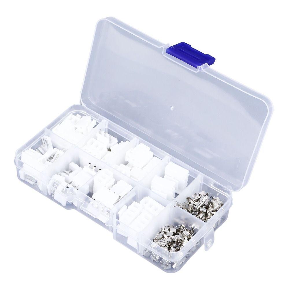 120PCS ABS Screw Terminal Block Connector Compatible Screw Terminal Block Kit  DIY Projects
