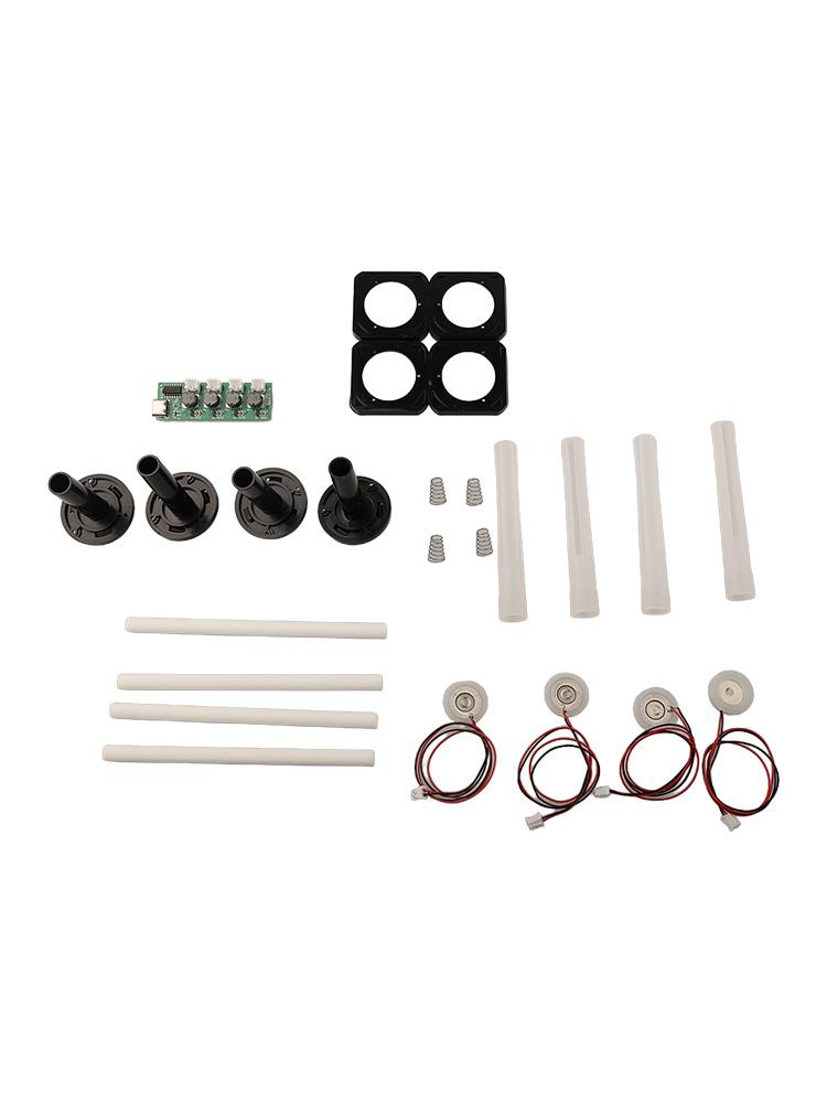 4 Head Atomizer DIY Humidifier Kit Easy To Apply Easy To Assemble Long Working Life Power On The Spray For Home Use