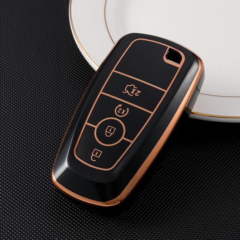 Ford Mondeo Key Set for Fox Wingbo Fiesta Forrest Lincoln Mustang TPU All-inclusive Shell