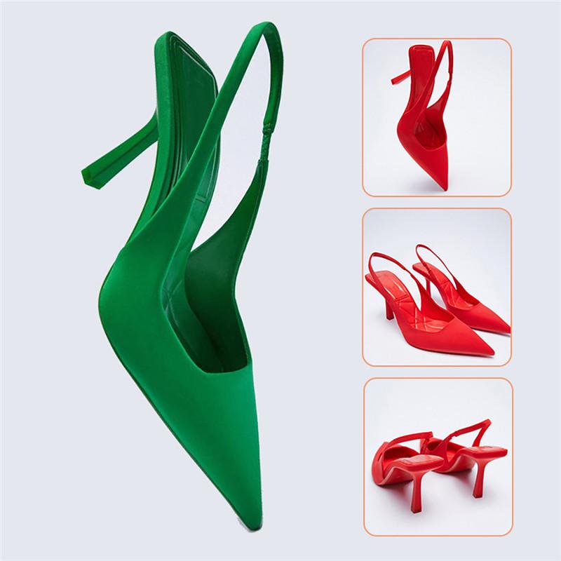 Летние женские сандалии, женские туфли-лодочки на тонком высоком каблуке, модные туфли на одинарной платформе, женские женские сандалии, обувь премиум-класса для свадебной вечеринки